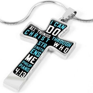 New Amazing Cross Pendant with Free Chain!